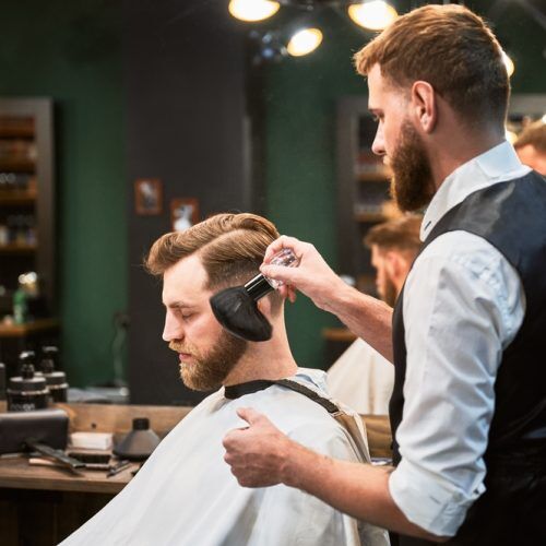 Ginger,Brutal,Man,Getting,Trendy,Haircut,While,Sitting,In,White Ginger,Brutal,Man,Getting,Trendy,Haircut,While,Sitting,In,White